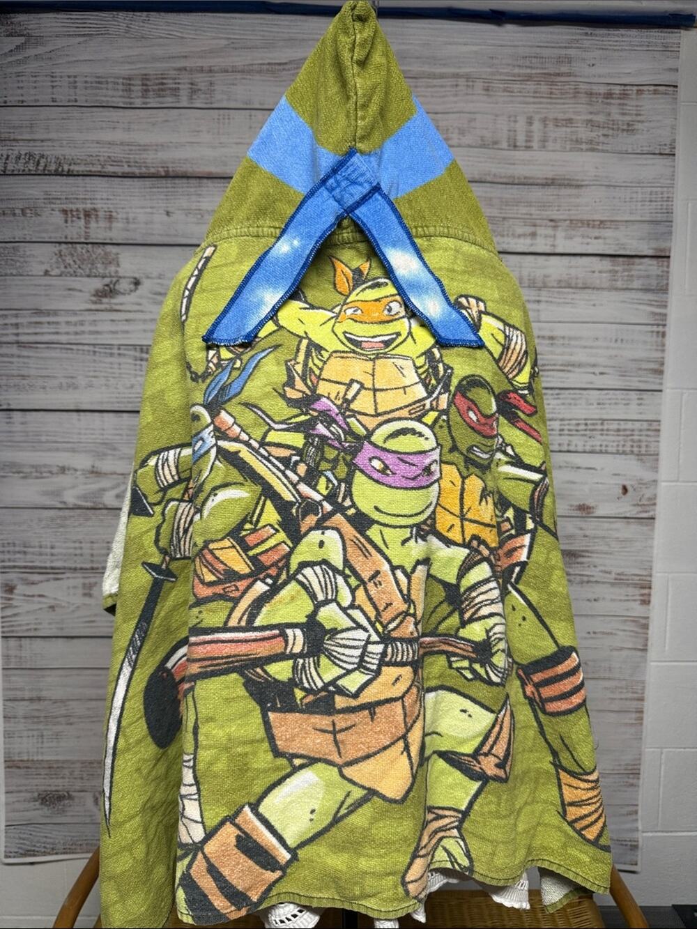 Teenage Mutant Ninja Turtles Hooded Towel 2014 Kids